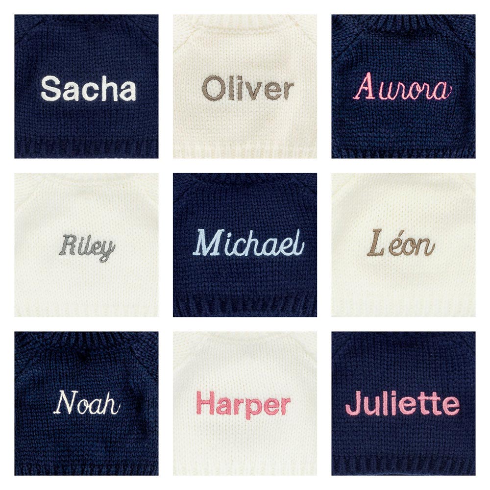 Bashful Kitten with Personalised Cream Jumper, View 1
