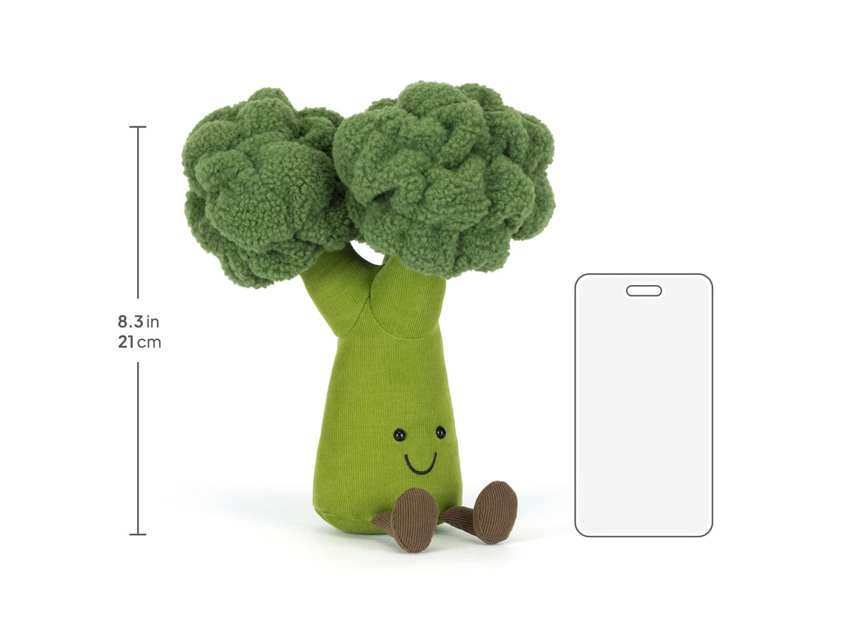 Amuseables Broccoli, size chart