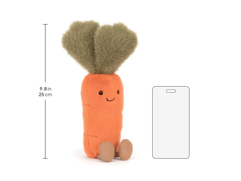 Amuseables Carrot, size chart